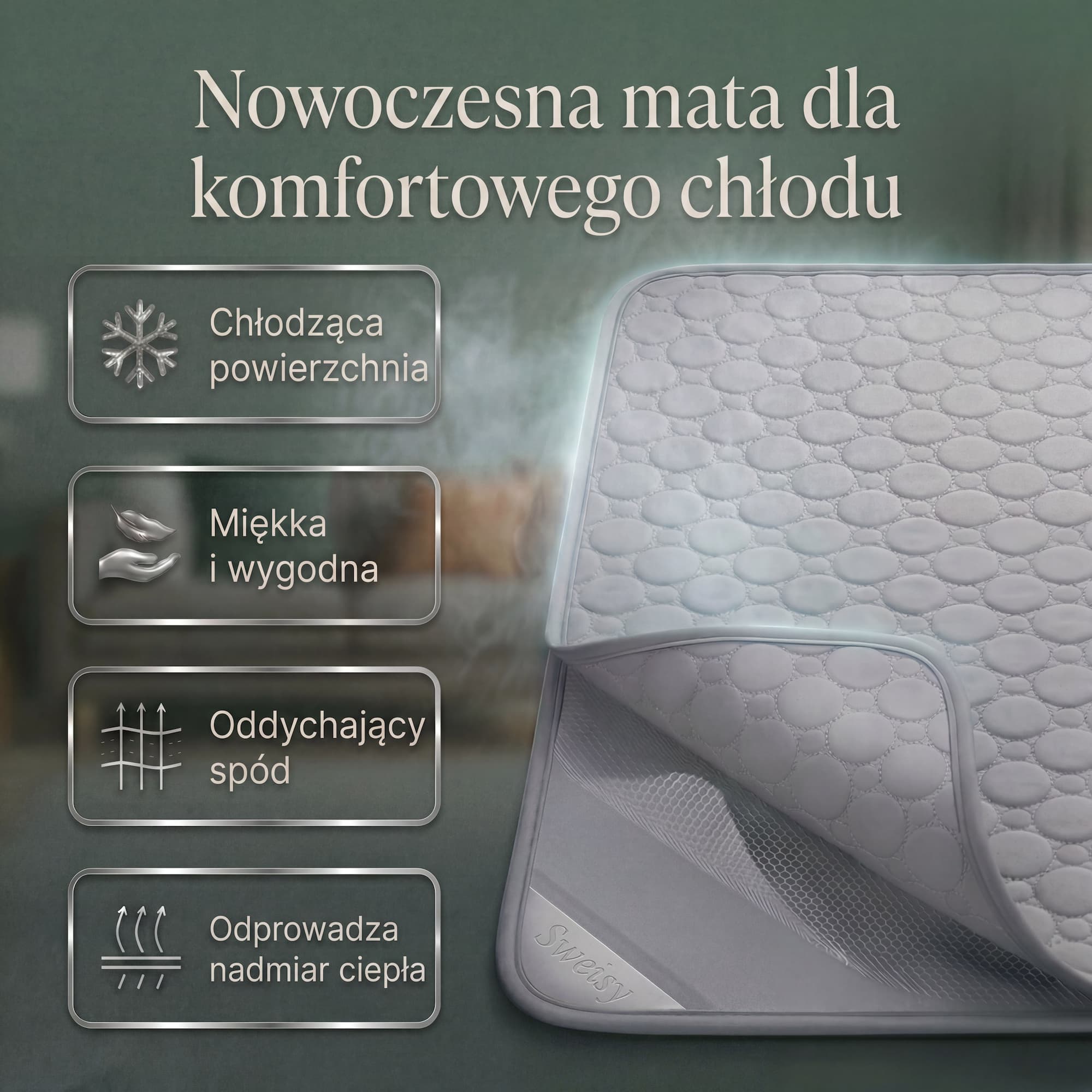 Chłodząca mata dla psa